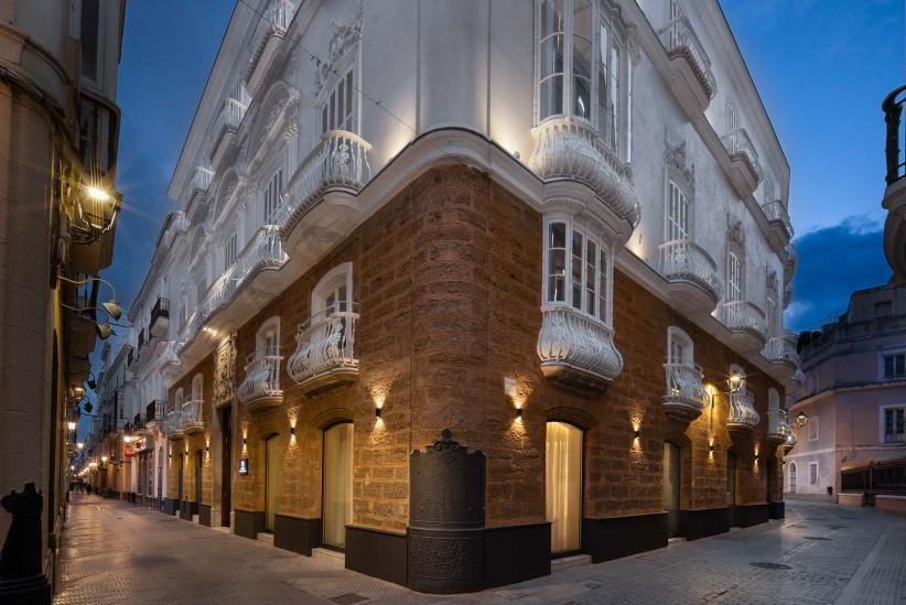 Aurea Casa Palacio Sagasta Cádiz Exterior foto